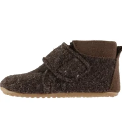 Hjemmesko - Uld - Brun|Pom Pom New