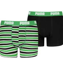 Boxershorts - Everyday - 2-pak - Grøn/Sort|Puma Online