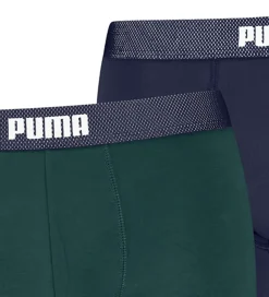 Boxershorts - 2-pak - Grøn/Navy|Puma New