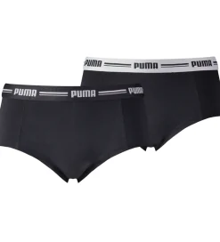 Hipsters - 2-pak - Everyday - Women - Sort|Puma Hot