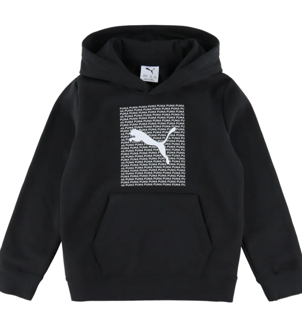Hættetrøje - ESS LOGO Lab - Sort|Puma Clearance