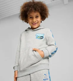 x Hot Wheels Hættetrøje - Gråmeleret m. Blå|Puma Sale