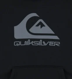 Hættetrøje - Comp Logo - Sort|Quiksilver