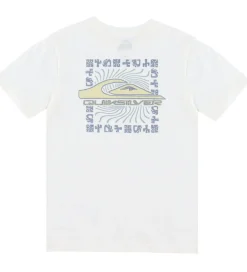 T-shirt - Evo Border Lines - Snow White|Quiksilver Best