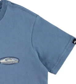 T-shirt - Evo Border Lines - China Blue|Quiksilver Best