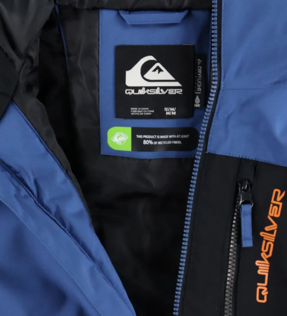 Vinterjakke - Side Hit Solid - True Navy|Quiksilver Clearance