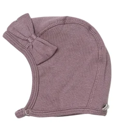 Babyhjelm - Dusty Purple m. Sløjfe|Racing Kids Outlet