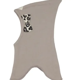 Elefanthue - 2-Lags - Stone m. Sløjfe|Racing Kids Outlet