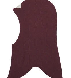 Elefanthue - Uld/Bomuld - 2-lags - Bordeaux|Racing Kids Best