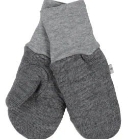 Luffer - Uld/Polyester - Gråmeleret|Racing Kids Outlet