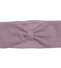 Pandebånd - Uld/Bomuld - Elderberry m. Sløjfe|Racing Kids Best