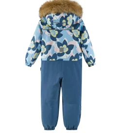 Flyverdragt - Kipina - Frozen Blue m. Blomster|Reima New