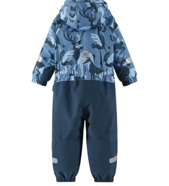 Flyverdragt - Kurikka - Blue Ocean m. Print|Reima