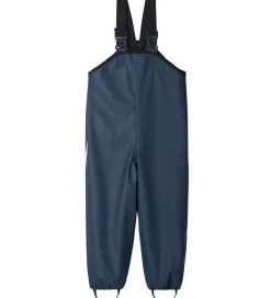 Regnbukser m. Seler - PU - Lammikko - Navy|Reima Best