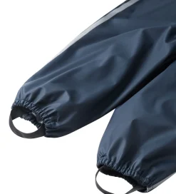 Regnbukser m. Seler - PU - Lammikko - Navy|Reima Best