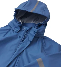 Regntøj m. Seler - Tihku - PU - Denim Blue|Reima Best