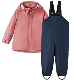 Regntøj m. Seler - Tihku - PU - Rose Blush|Reima Clearance