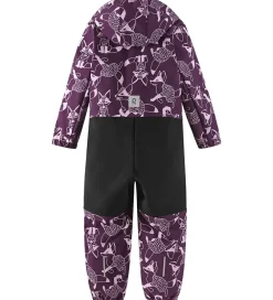 Softshelldragt m. Fleece - Nurmes - Lilla m. Ræve|Reima Outlet