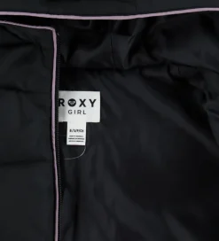 Dynejakke - Groovy Baby - Anthracite|Roxy Discount