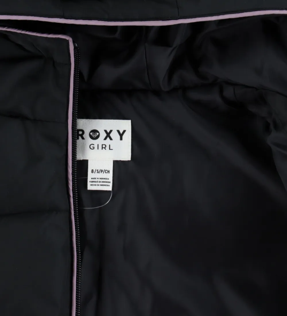 Dynejakke - Groovy Baby - Anthracite|Roxy Discount