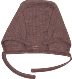 Babyhjelm - Uld - Rose Brown|Smallstuff Best