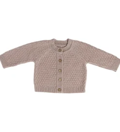 Cardigan - Uld - Powder|Smallstuff Online