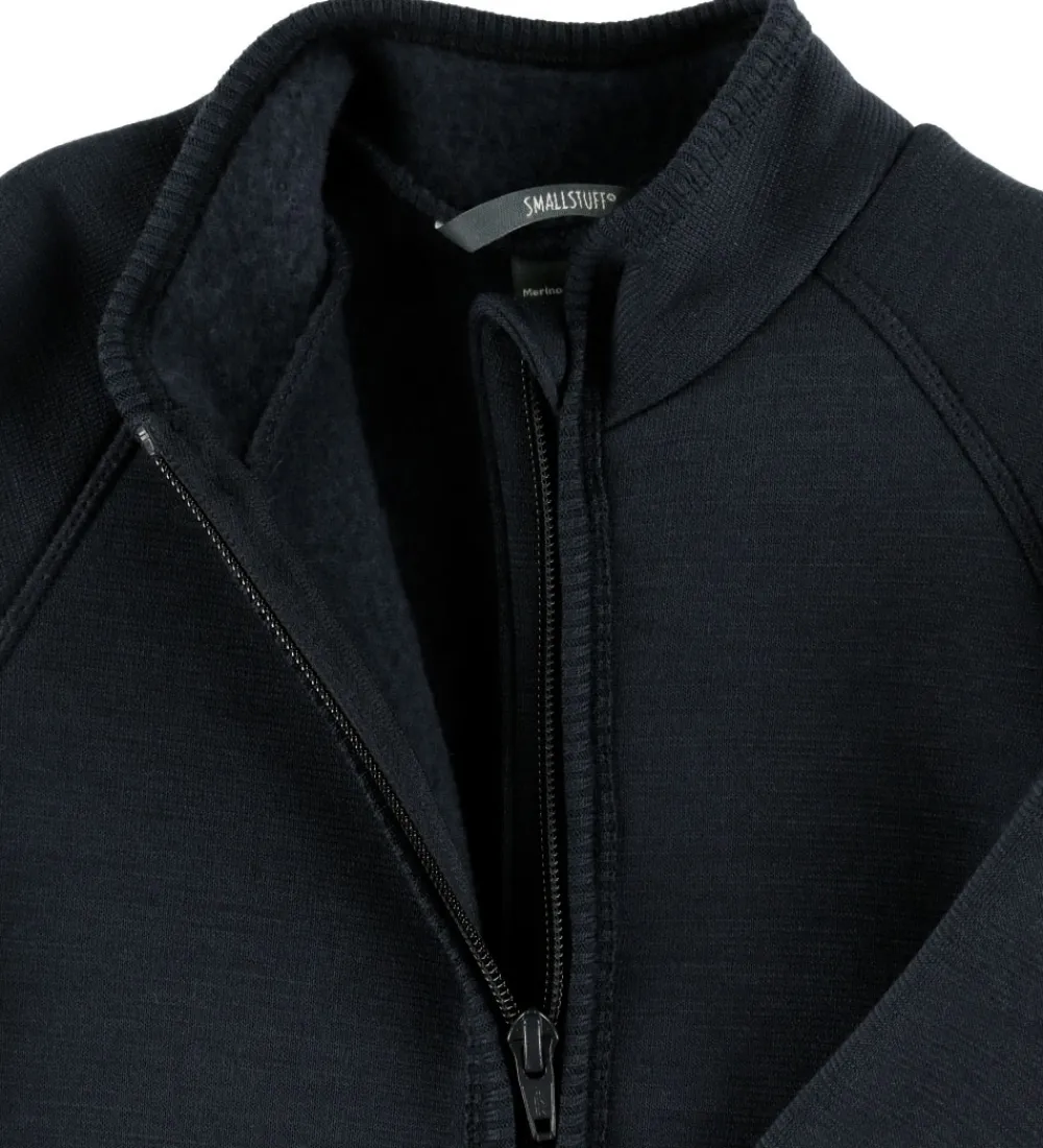 Cardigan - Uld - Navy|Smallstuff Discount