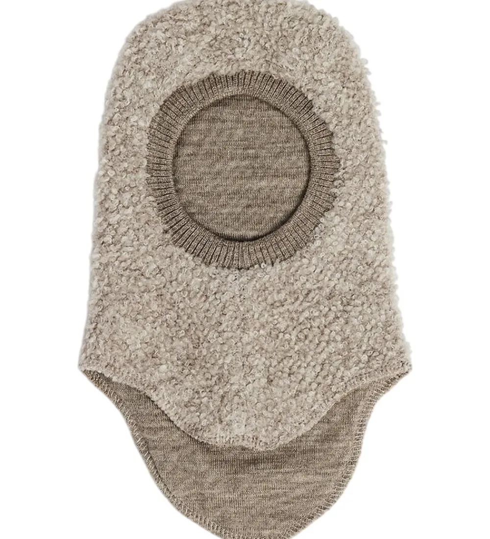 Elefanthue - 2 lags - Uld - Natur Meleret|Smallstuff Online