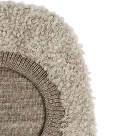 Elefanthue - 2 lags - Uld - Natur Meleret|Smallstuff Online