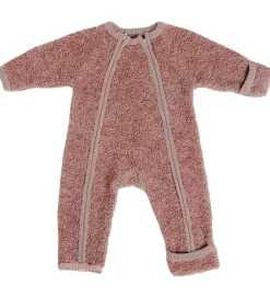 Køredragt m. Lynlås - Uld - Rose|Smallstuff Discount