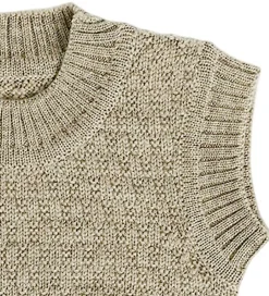 Vest - Uld - Nature Melange|Smallstuff Online