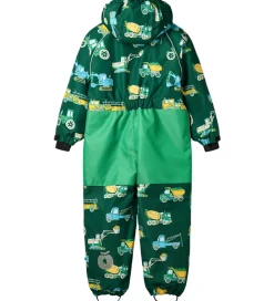 Flyverdragt - Evergreen m. Køretøjer|Småfolk Discount