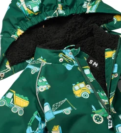 Flyverdragt - Evergreen m. Køretøjer|Småfolk Discount