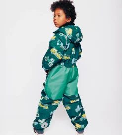 Flyverdragt - Evergreen m. Køretøjer|Småfolk Discount