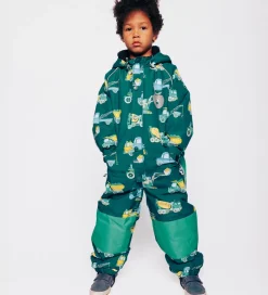 Flyverdragt - Evergreen m. Køretøjer|Småfolk Discount