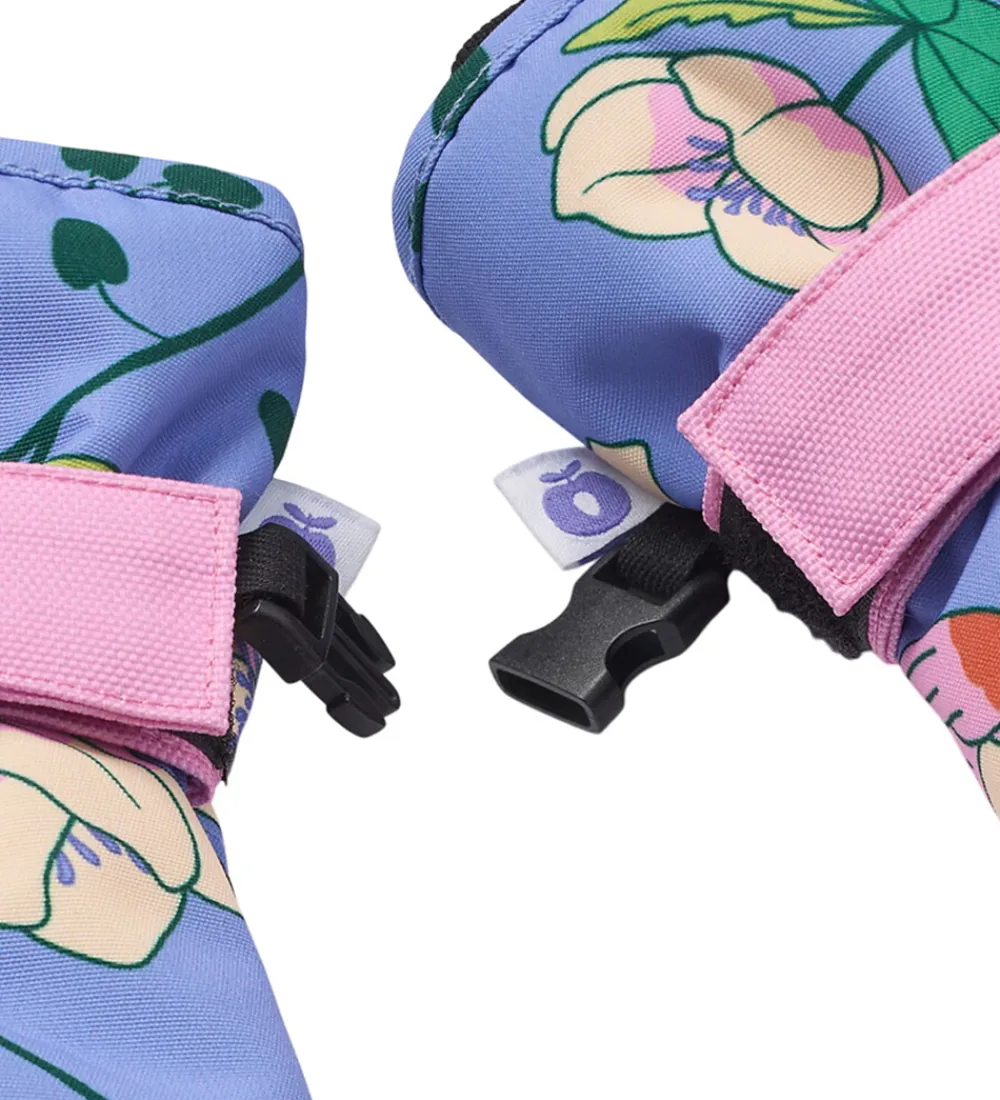 Luffer - Purple Delight m. Fugle/Blomster|Småfolk Outlet