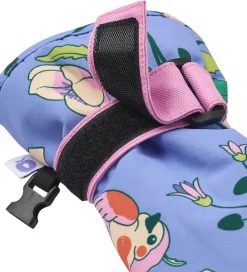 Luffer - Purple Delight m. Fugle/Blomster|Småfolk Outlet