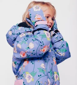 Luffer - Purple Delight m. Fugle/Blomster|Småfolk Outlet