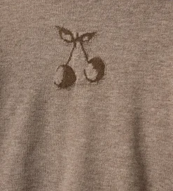 Bluse - Strik - Uld - Ursask - Brown Melange|Sofie Schnoor Hot