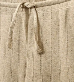 bukser - LovaSK - Beige m. Hulmønster|Sofie Schnoor Sale