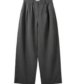 Bukser - Malinasy - Dark Grey Striped|Sofie Schnoor Online