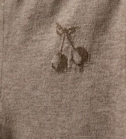 Bukser - Uld - Strik - Lovask - Brunmeleret|Sofie Schnoor Best