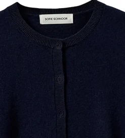 Cardigan - Strik - Uld - Navy|Sofie Schnoor Online