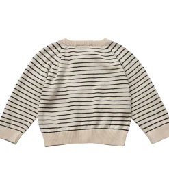 Cardigan - Strik - Oslo - Off White Striped|Sofie Schnoor Discount