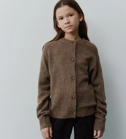 Cardigan - Strik - MauraSY - Brown Melange|Sofie Schnoor
