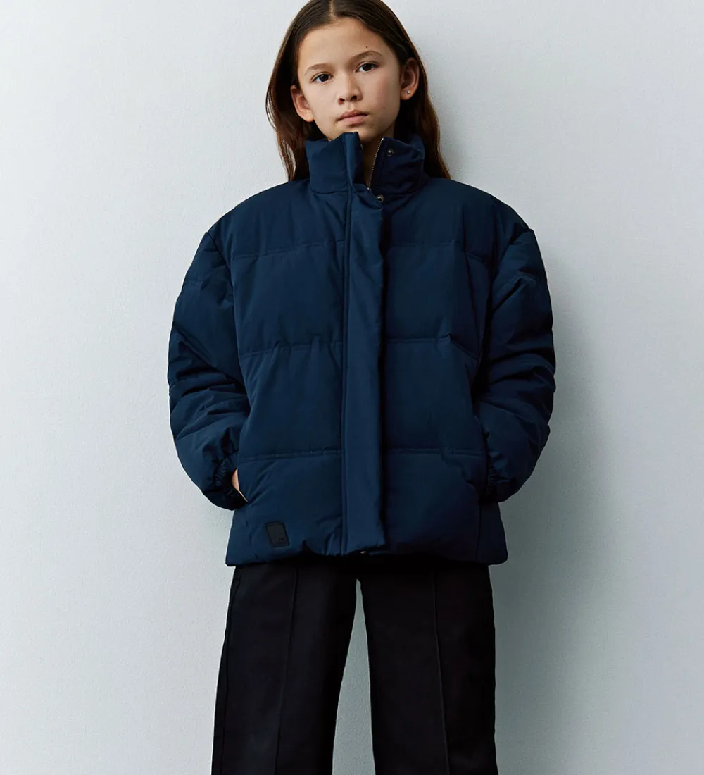 Dynejakke - Zienna - Navy Blue|Sofie Schnoor Outlet