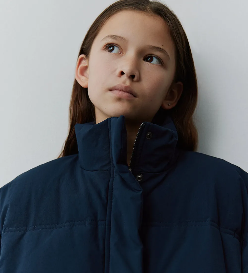 Dynejakke - Zienna - Navy Blue|Sofie Schnoor Outlet