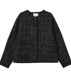 Jakke - Hollysy - Sort m. Glimmertern|Sofie Schnoor Outlet