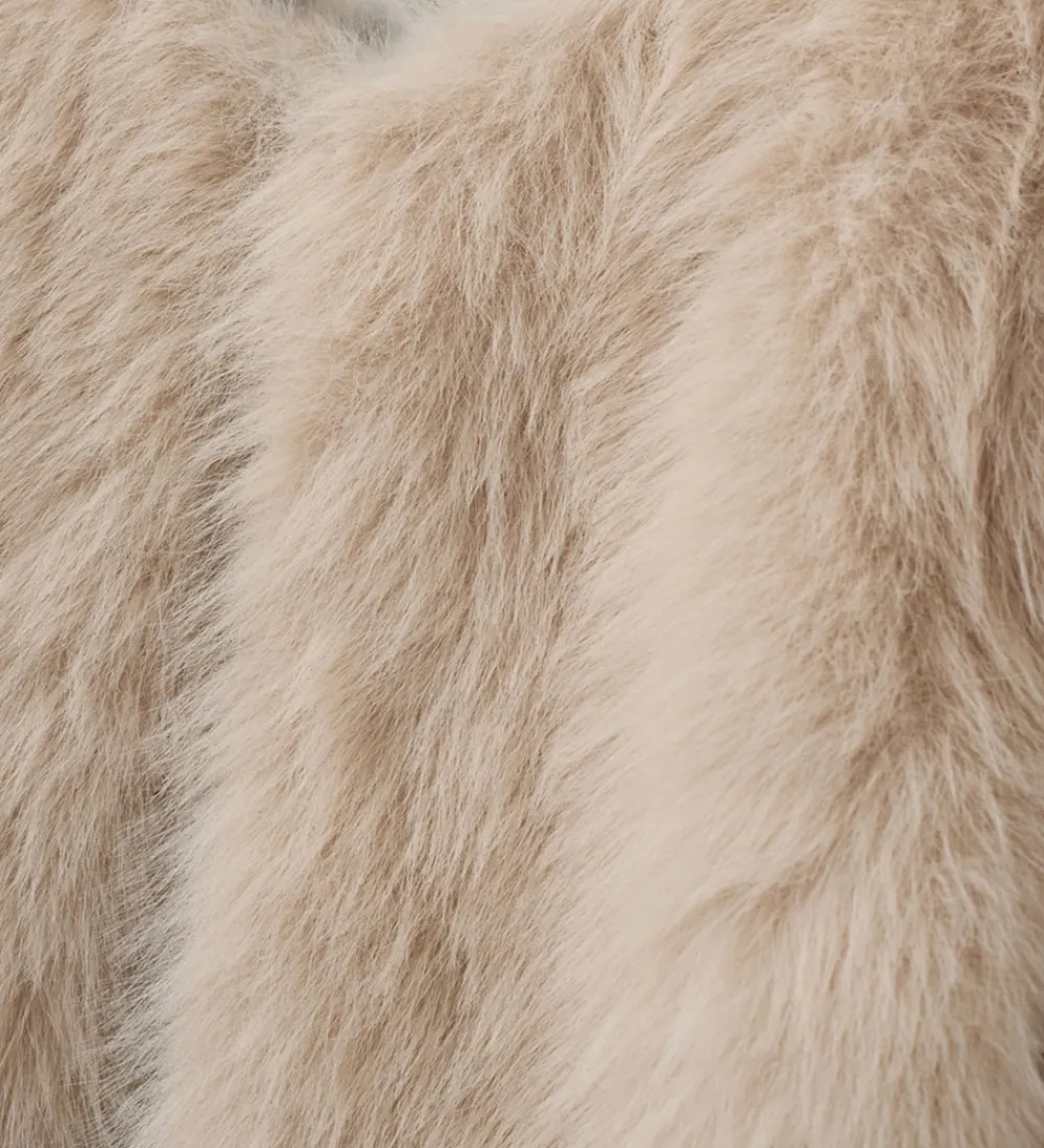 Jakke - Imiteret Pels - FullaSY - Light Grey|Sofie Schnoor Sale