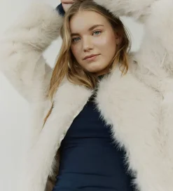 Jakke - Imiteret Pels - FullaSY - Light Grey|Sofie Schnoor Sale